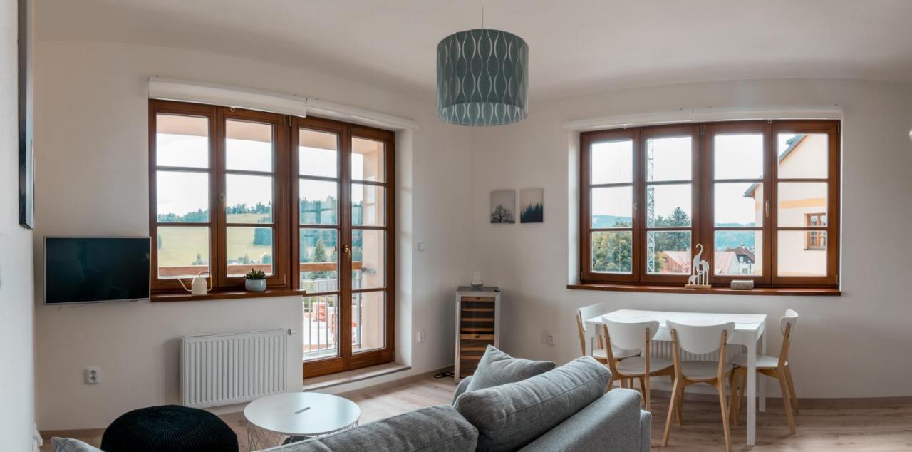 Apartman Sjezdovka Kasperske Hory Kültér fotó